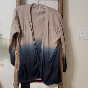 Ombre Cardigan sweater Large